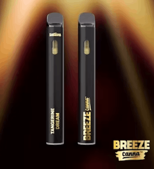 Tangerine Dream Live Resin 1g All in One Pen by Breeze Canna