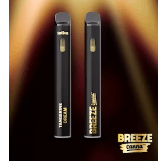 Tangerine Dream Live Resin 1g All in One Pen by Breeze Canna