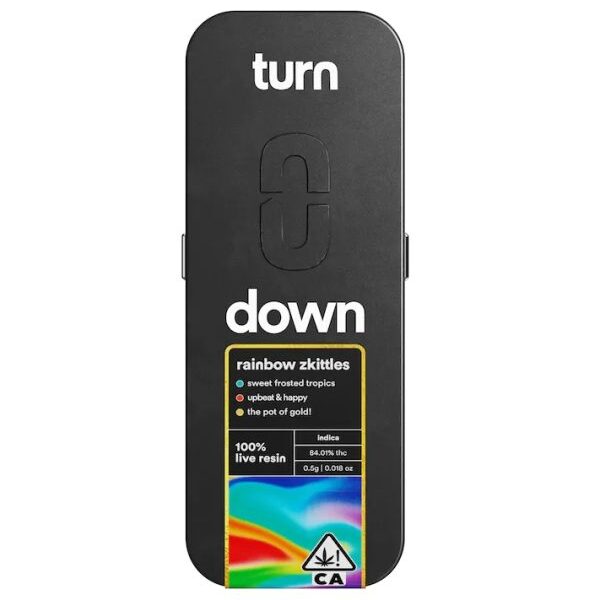 Turn Carts Disposable – Rainbow Zkittles