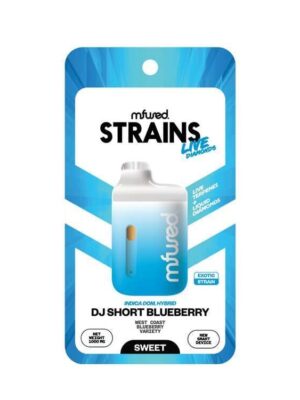 Mfused - DJ Short Blueberry - Liquid Diamonds Disposable Vape - 1g