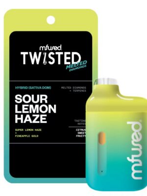 Mfused - Sour Lemon Haze - Liquid Diamonds Disposable Vape - 1g