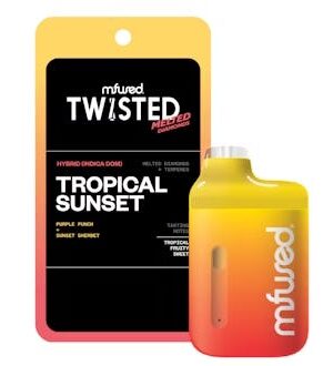 Mfused - Tropical Sunset - Liquid Diamonds Disposable Vape - 1g