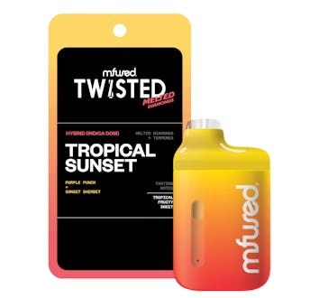 Mfused - Tropical Sunset - Liquid Diamonds Disposable Vape - 1g