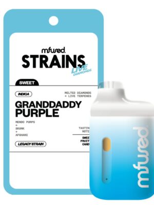 Mfused - Granddaddy Purple - Liquid Diamonds Disposable Vape - 1g