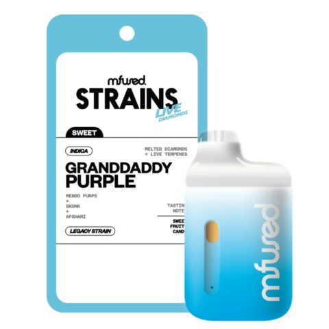 Mfused - Granddaddy Purple - Liquid Diamonds Disposable Vape - 1g