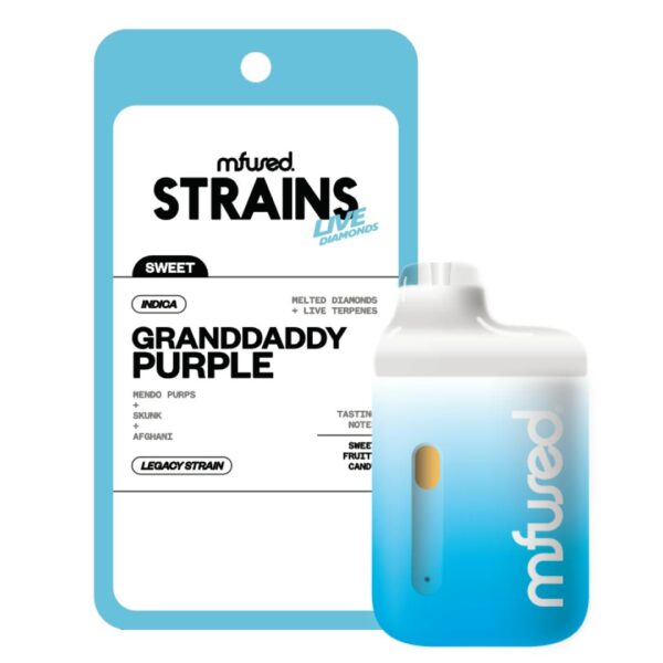 Mfused - Granddaddy Purple - Liquid Diamonds Disposable Vape - 1g