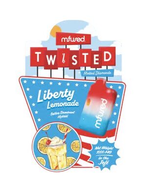 Mfused - American Liberty Lemonade - Liquid Diamonds Disposable Vape - 1g