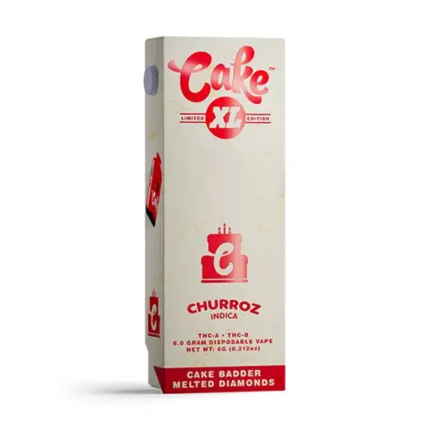 Cake | Churroz THC Vape Pen | with Cake Badder Melted Diamonds – XL – 6g