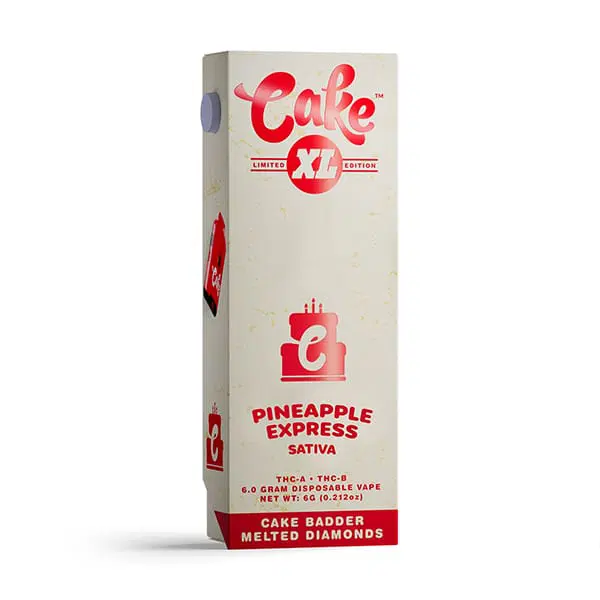 Cake | Pineapple Express THC Vape Pen | with Cake Badder Melted Diamonds – XL – 6g