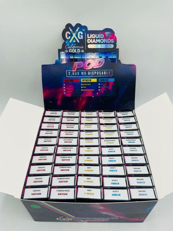 California Gold Pod Disposable