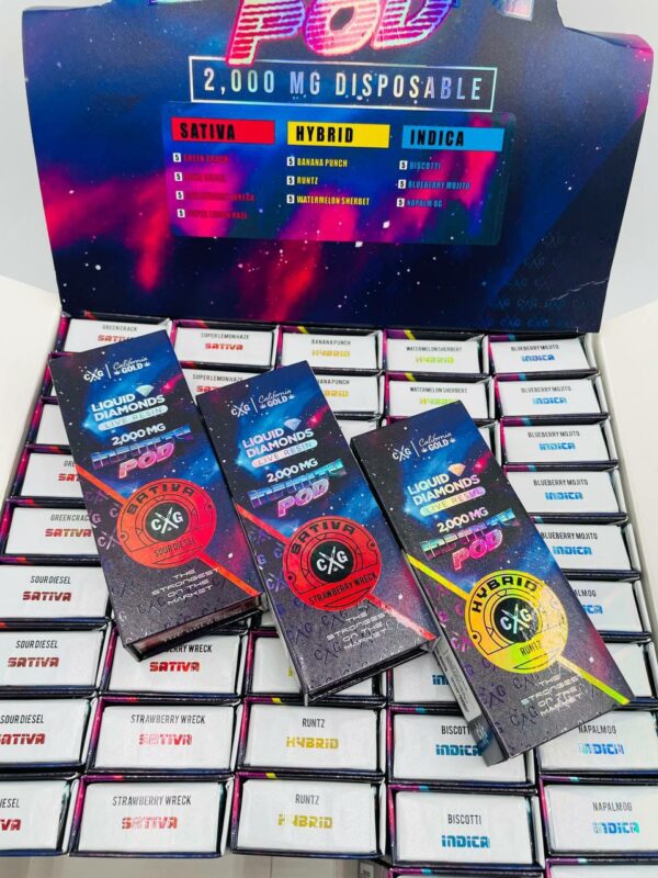California Gold Pod Disposable