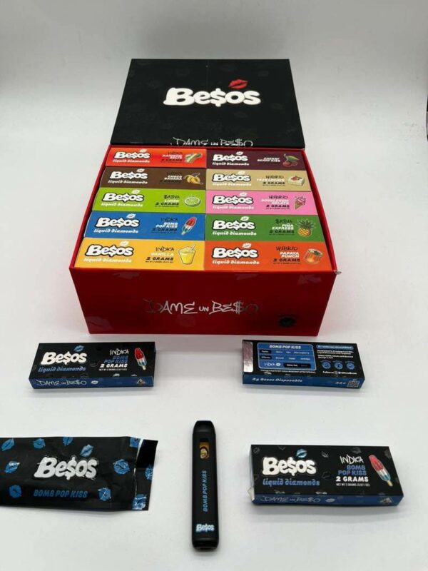 Besos Disposable Black Box